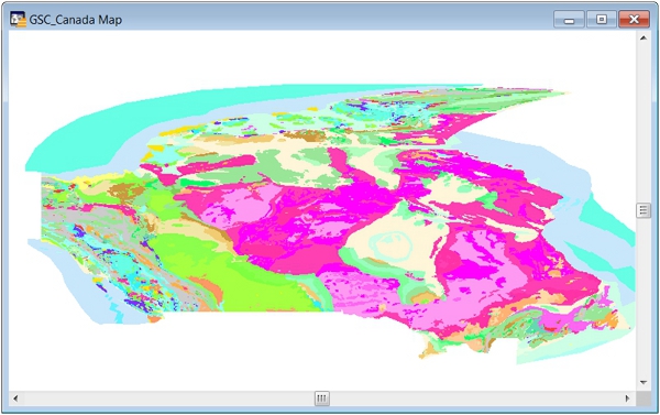 Viewing the WMS data