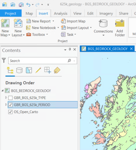 Using ArcGIS Pro layer names in the service